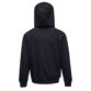 Sweat noir a capuche
