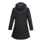 veste femme noir vue arriere