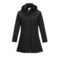 veste longue cintrée imperméable femme noir Portwest