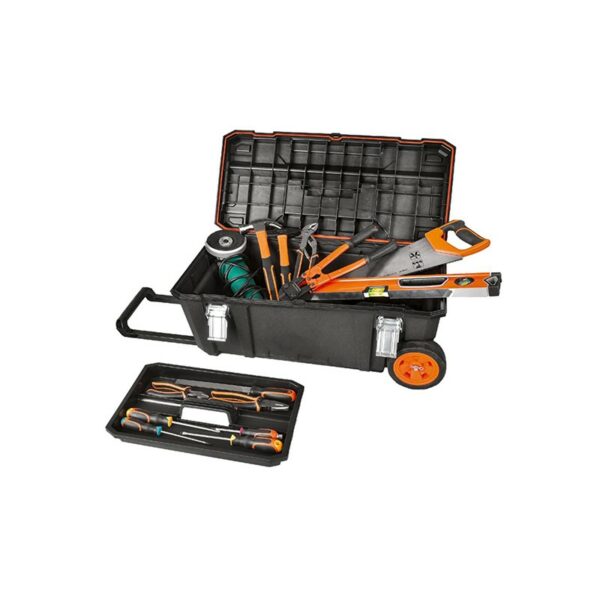images Malette boite rangement à outils avec roues