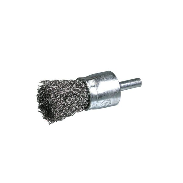 Brosse de décapage multi materiaux a serrer sur une visseuse ou perceuse avec mandrin de 10 ou 13mm. Brosse en forme de pinceau pour travaux de nettoyage PBW 6 ACIER 0,3 20X6 Brosse de décapage multi materiaux a serrer sur une visseuse ou perceuse avec mandrin de 10 ou 13mm. Brosse en forme de pinceau pour travaux de nettoyage PBW 6 ACIER 0,3 20X6