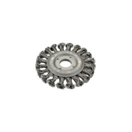 Brosse ronde avec fil acier tressé RBZ 125mm