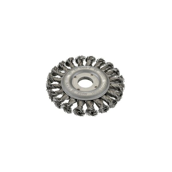 Brosse ronde avec fil acier tressé RBZ 125mm