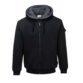 Blouson hiver doublé polaire noir Portwest KS32