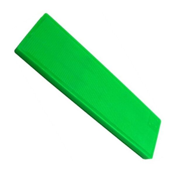Cale de vitrage 100x28x5mm verte - lot de 1000