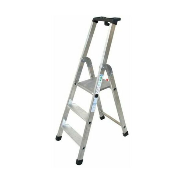 escabeau richomme 3 marches C'est un escabeau en aluminium avec 3 marches de la marque richomme pour les professionnel du bâtiment