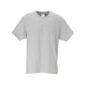 T-shirt gris chine 100% coton
