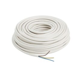 Cable 3G 0.75 blanc souple - 50 ml H05VVF