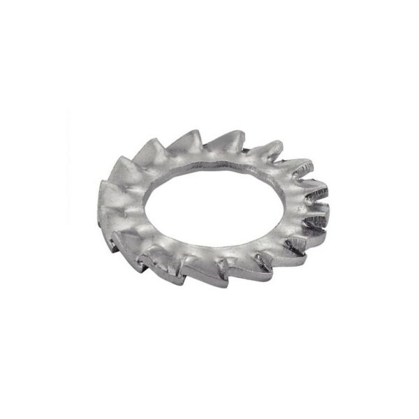 Rondelle éventail a denture extérieur zinguée Rondelle éventail a denture extérieur zinguée