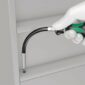 Porte-embouts 393 S extra slim avec tige flexible - Wera
