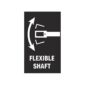 Porte-embouts 393 S extra slim avec tige flexible - Wera