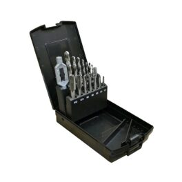 Coffret de 7 tarauds et forets M3-M4-M5-M6-M8-M10-M12