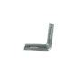 Équerre droite 70x66, patte de fixation pour menuiserie bois, PVC et alu