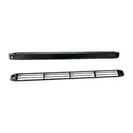 Grille entrée d’air Noir réglable + capuchon noir exterieur 20531