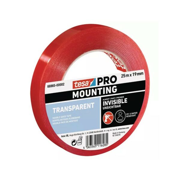 images tesa Mounting PRO Transparent 66965-00002-00 Ruban de montage transparent