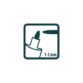 Pica Classic 532 feutre permanent blanc