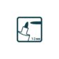 Pica Classic 532 feutre permanent blanc
