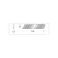 Lames de rechange pour cutter 25mm
