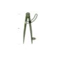 Compas avec support longueur 200 mm pour traçage professionnel en atelier
