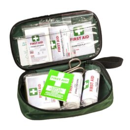 Trousse à pharmacie Kit véhicule 2 personnes Vert - FA21