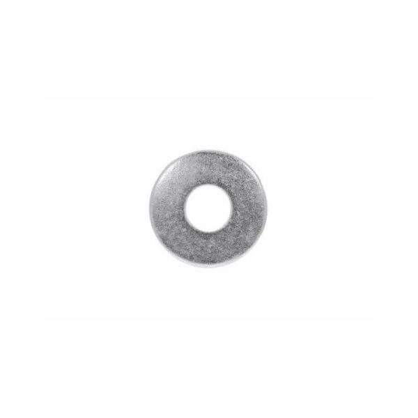 Rondelle plate large zinguée