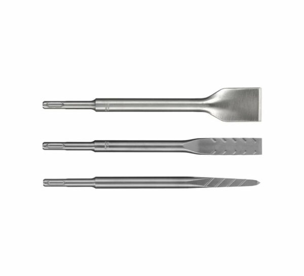 Pack de 3 burins SDS auto affûtants 250 mm Makita