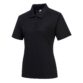 polo femme Noir Portwest