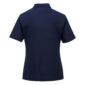 polo femme bleu navy Portwest dos