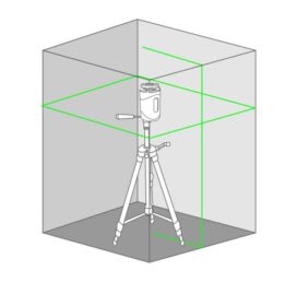 laser vert 360° rond Metrica