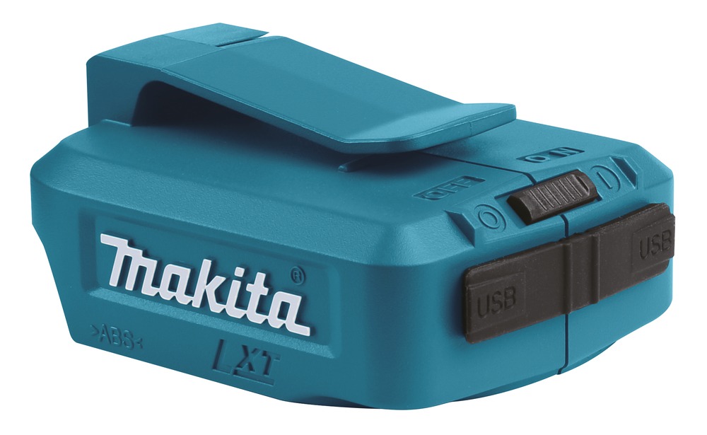 Chargeur USB Makita 18v pour recharge des appareils sur chantier