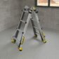 Échelle télescopique pliante Centaure TT4 4x4 barreaux multiposition