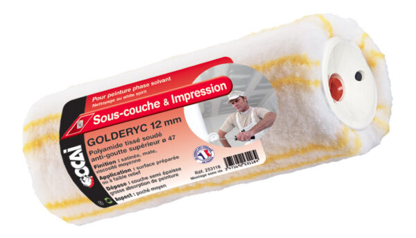 Rouleau de peinture Golderyc -antigoutte TRADITION Ø47 clip 180 mm