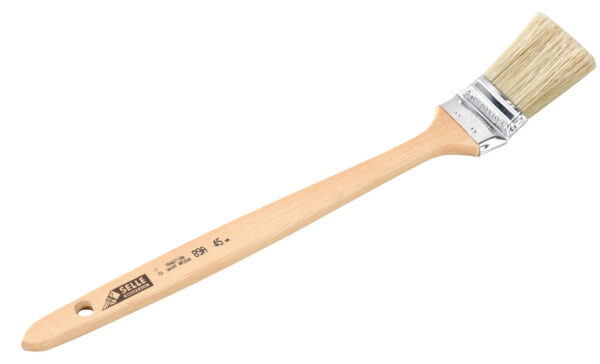 Brosse radiateur coudée sur plat série TRADITION N°40