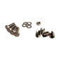 Insert fileté fendu M8 12x15 inox kit de 4 unités