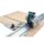 Scie plongeante Makita DSP600ZJ sans fil 2x18V 165 mm en coffret Makpac