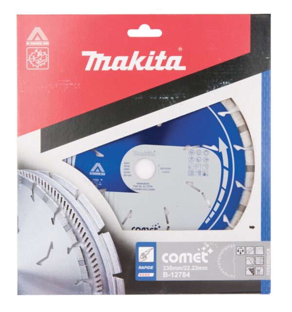 Disques diamant COMET pour béton 230mm1 Disques diamant COMET pour béton 230mm