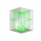 Laser 3D vert Metrica – support mural magnétique ajustable