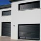 commande murale Somfy io dans maison moderne