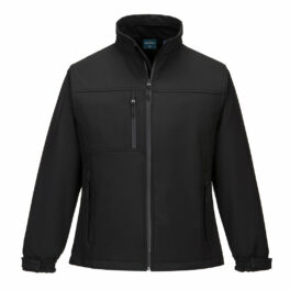 Veste Softshell Femme imperméable avec doublure polaire - TK41 Noir