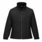 Veste Softshell Femme imperméable avec doublure polaire - TK41 Noir